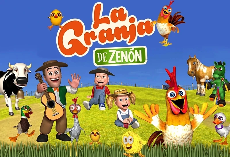 Photo Background Green Grass Farm Photo Booth la granja de zenon Banner Kids 1st Birthday Backdrop Studio Vinyl photo backdrop