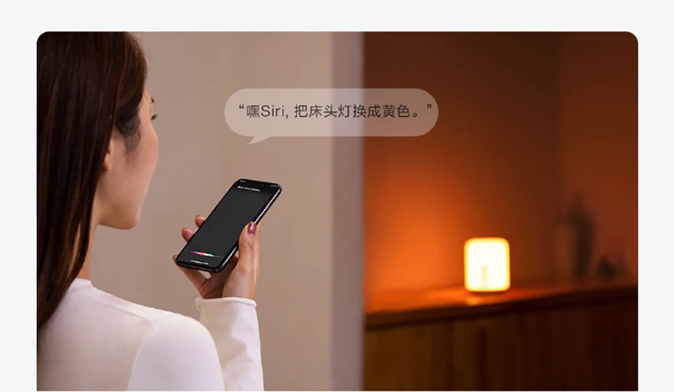 Xiaomi Mijia прикроватная лампа 2 умный стол светодиодный ночник Bluetooth WiFi сенсорная панель управления mihome приложение светодиодный светильник для Apple HomeKit Siri