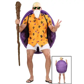 

New Arrival Anime Master Roshi Cosplay Halloween Clothing Adult Costume For Man Masquerade Performance prom Parties Carnival hot