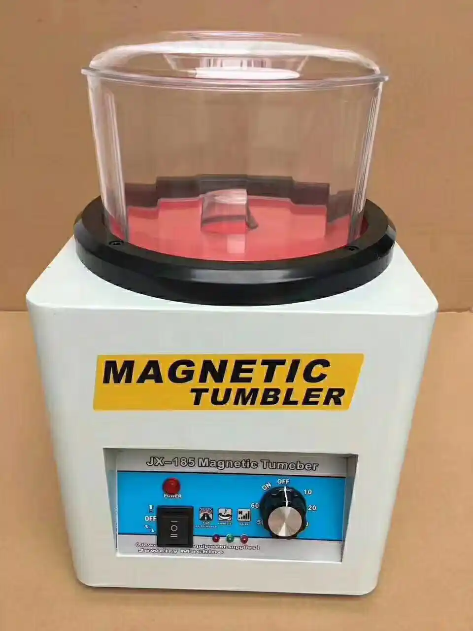 KT185 Polishing Machine Tumbler Jewelry Polisher Finisher