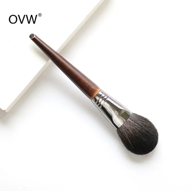 

OVW Goat Hair Powder Brush kist dlya pudry Lose Powder Pressed Porder Makeup Brushes kisti makiyazh Professional cosmetic kit