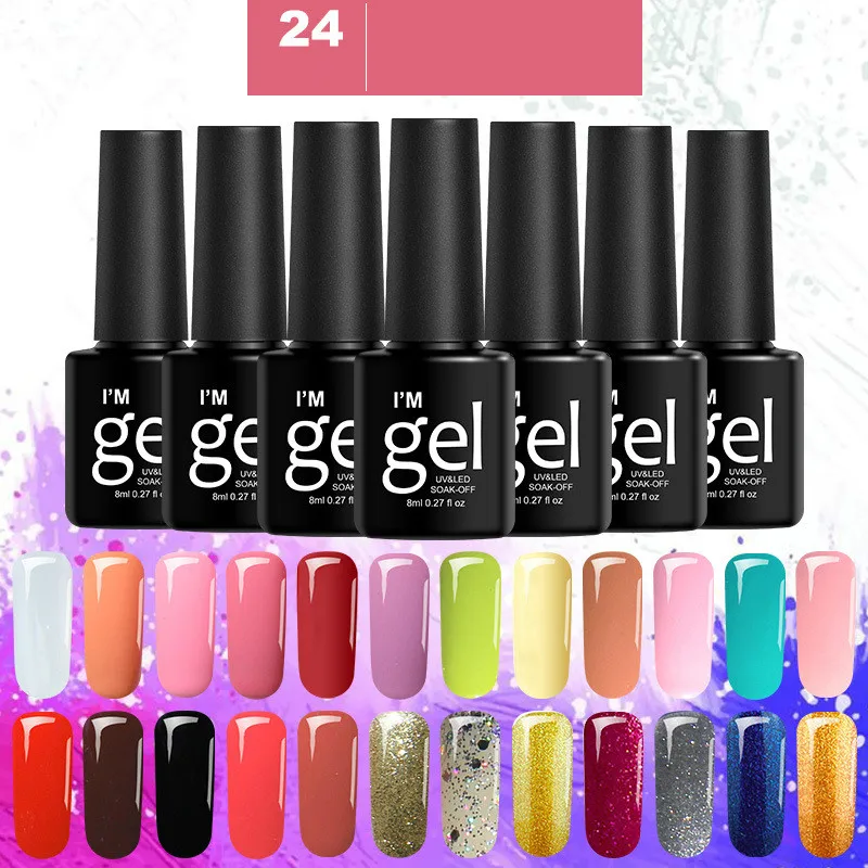 

2019 New Plastic Pen Multi-color Lazy Three-in-one Rotating Rubber Square Nail Glue