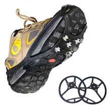 5 гвоздей ледяной захват шип для обуви Нескользящие ботинки Грипсы ходячие кошки снег захват ледяные бутсы шипы галоши кошки