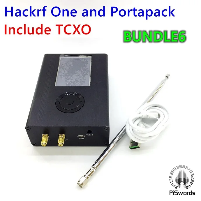 Комплект 6 HackRF один SDR программное обеспечение определяется Радио 1 МГц до 6 ГГц Материнская плата макетная плата комплект с portapack хаос fm фильтр антенна - Комплект: Комплект 6