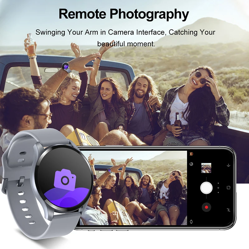 Smart Watch for Men Women Fitness Tracker Blood
