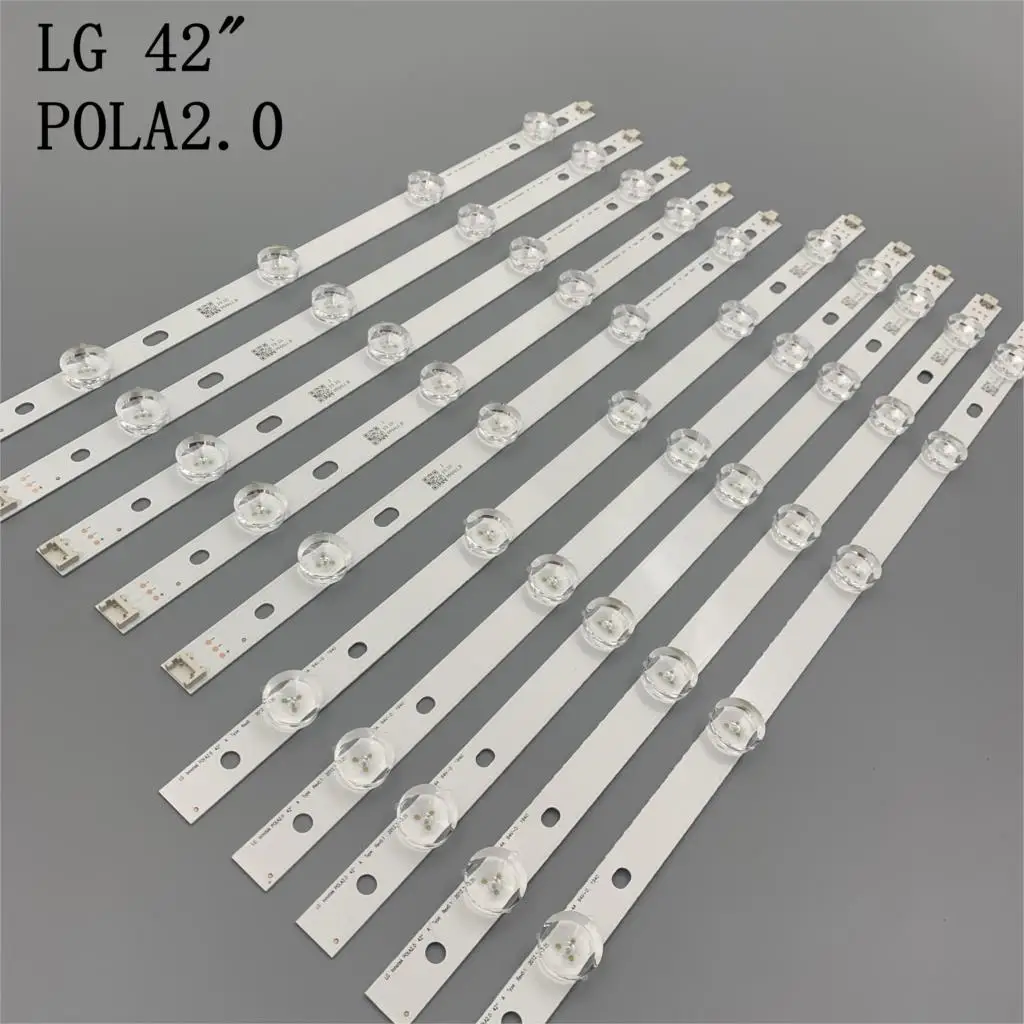 LED Backlight Strip for LG 42 Inch TV INNOTEK POLA2.0 42 Rev0.1 Pola 2.0 T420HVN05.0 42LN5400 42LN5300 T420HVN05.2 afbeelding