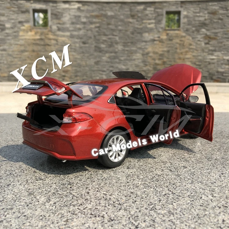 Литая под давлением модель автомобиля для всех новых Corolla+ маленький подарок