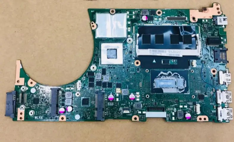 

S551LN For ASUS S551LB S551LA Vivobook Laptop motherboard I7-4500U GT840M 4G RAM REV2.2 Test motherboard work 100%