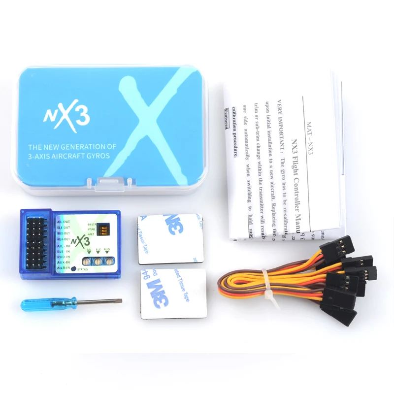 NEW NX3 Pro Flight Controller 3D Flight Gyroscope Balance for Fixed-wing Aircraft