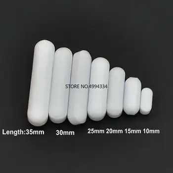 

7pcs/set Length 10-35mm PTFE C type Magnetic Stirrer, Mixer stir bar for Laboratory Experiments