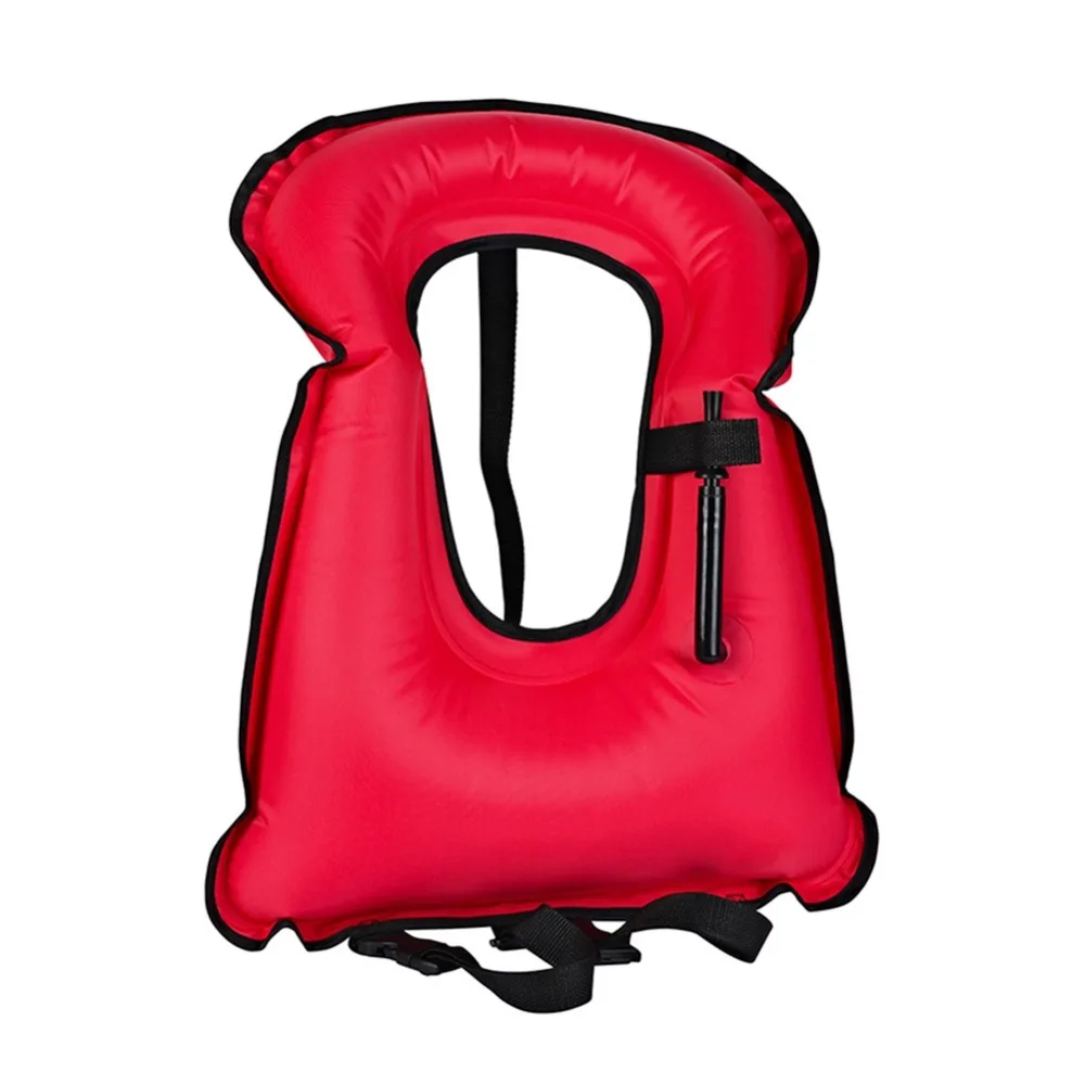 Life jackets for kids snorkeling inflatable adjustable swimming life vest jacket outdoor snorkeling survival swimwear sportswear