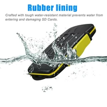 12 слотов чехол для карты памяти камера жесткая Защитная крышка Органайзер анти шок пылезащитный аксессуары Водонепроницаемый ABS переноски