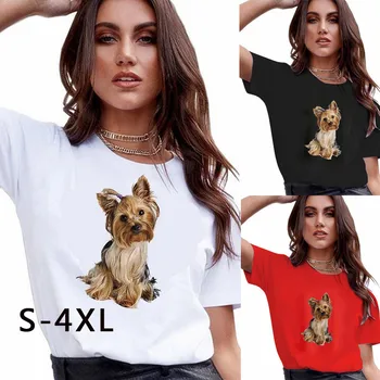 

Fashion Casual Women T Shirt Short Sleeve Animal Print O-Neck Kawaii T-shirt Blouse Harakuju T-Shirt Tops Ropa De Mujer 2020