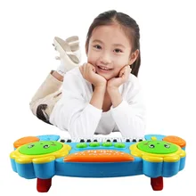 Детская музыкальная электронная клавиатура детский фунт образовательный барабан раннее образование Pat пианино игрушки 1-2-3 года