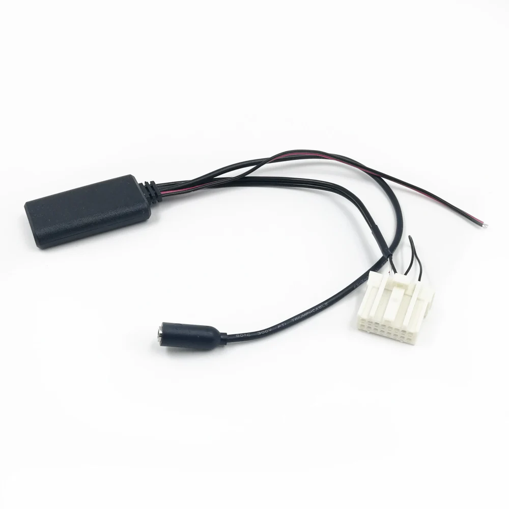 Автомобильный стереопровод Biurlink 300 см Bluetooth 5 0 провод радио AUX кабель микрофон