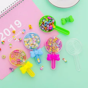 

1 Pack Kawaii Lollipop Shape Fruit Number Ice Cream Rubber Pencil Erasers Primary School Student Promotional Gift Stationery