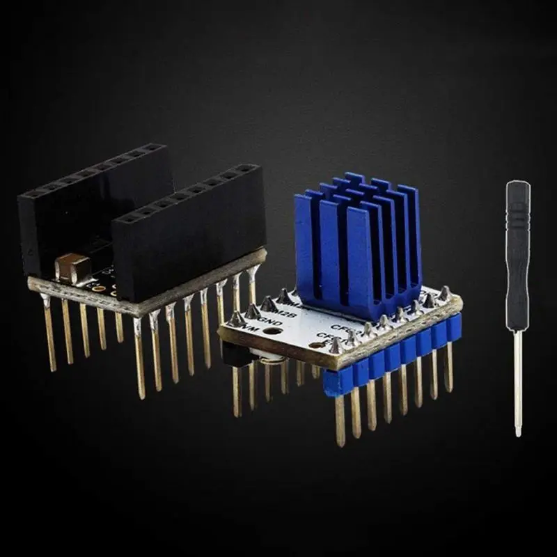 3d принтер TMC2130 V1.0 Драйвер шагового двигателя бесшумный драйвер с радиатором