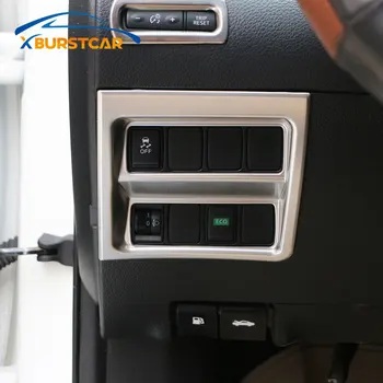 

Xburstcar Car Headlight Control Panel Switch Decorative Frame Sticker for Nissan X-trail Xtrail T32 Qashqai J11 LHD Accessories