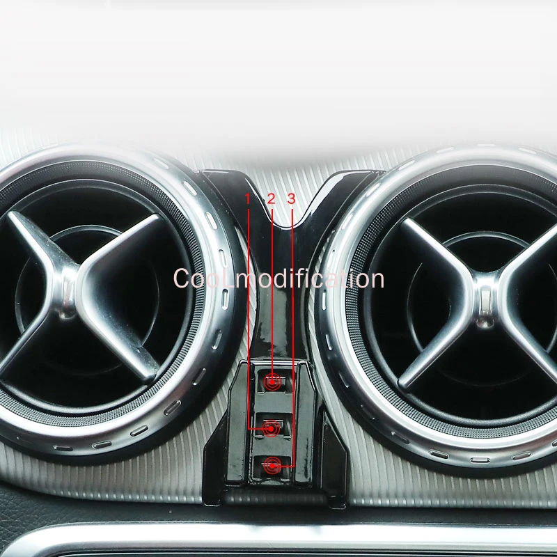 Car phone holder for Mercedes-Benz GLA 45 amg X156 CLA W117 C117 GLA200 GLA250 COUPE interior modified mobile phone bracket phone holder mobile phone holder