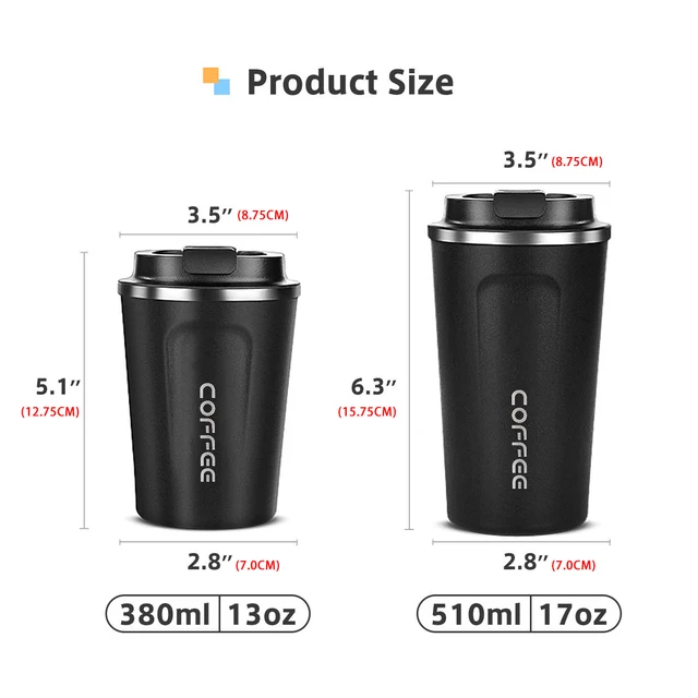 Hőpohár Sör Fedéllel Kávé Bögre Hűvösebb Hűvös Palack Rozsdamentes Acél Hordozható Autó Vákuum Lombik Szivárgásos Italok - Image 5