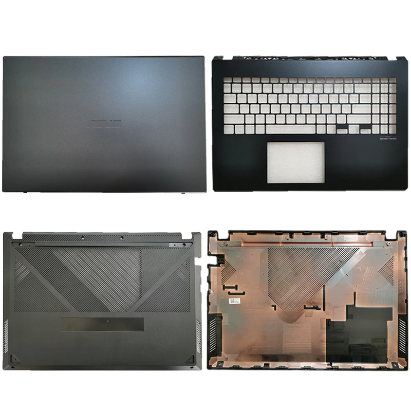 New for asus mars 15 x571 x571g vx60 vx60g vm60g portable lcd back cover/palmrest top case/computer bottom case black