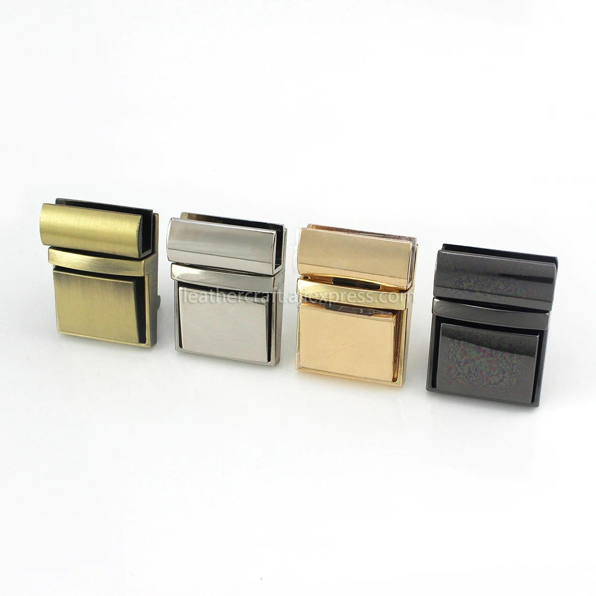 Hapivida 10Pcs Tas Turn Lock Tas Sluitingen 3.5X1.7Cm