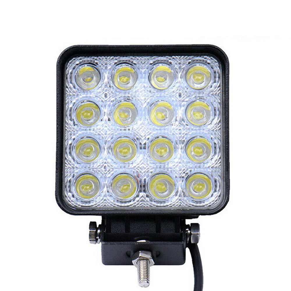 Новая машинка для стрижки 48 Вт 16LED рабочий светильник луч свет бар авто ATV для езды по бездорожью Противотуманные огни 12 V/24 V