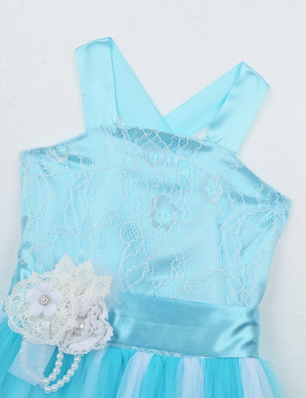 Iiniim/Детские платья для маленьких девочек-подростков; Vestido infantil festa; платье для свадебной вечеринки и выпускного вечера; платье с перекрещивающейся спиной; платье принцессы