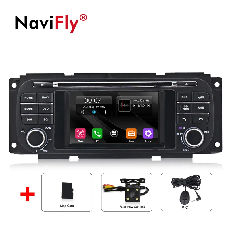 add camera Сенсорный scrren 4,3 ''Автомобильный мультимедийный плеер для Chrysler/Dodge Jeep Grand Cherokee head Авто поддержка DVD плеер gps навигатор ipod - Цвет: add camera