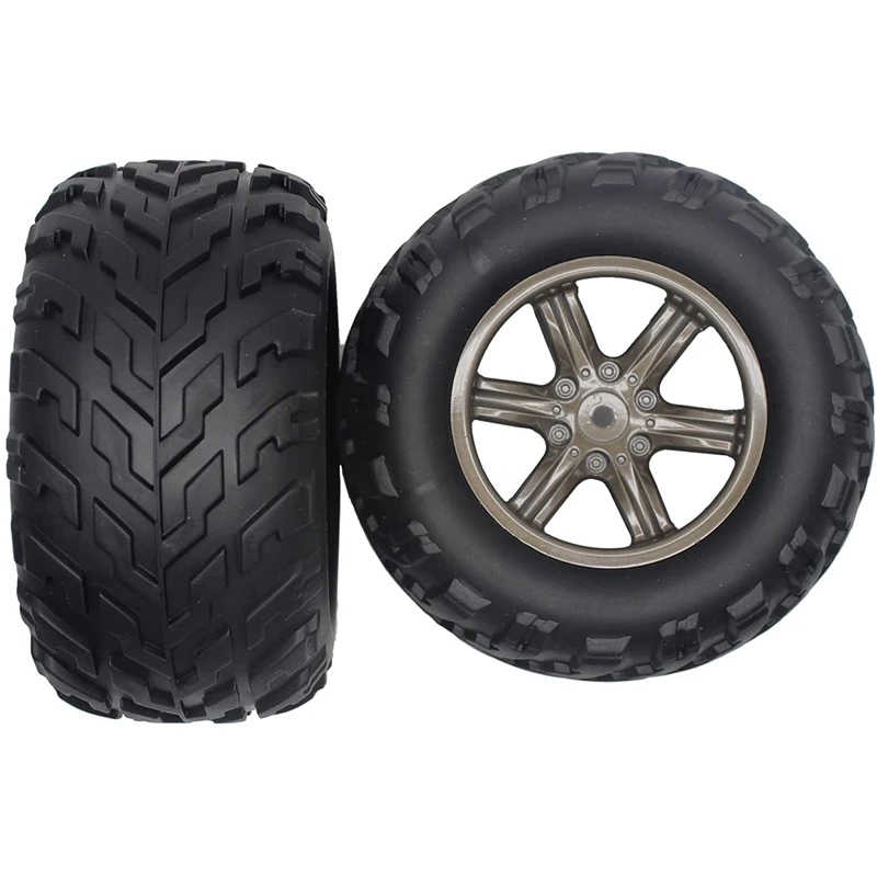 2 PCS RC Car Tire ZJ01 Accessory Spare Parts 15-ZJ01 for GPTOYS S911 RC Car Wheel