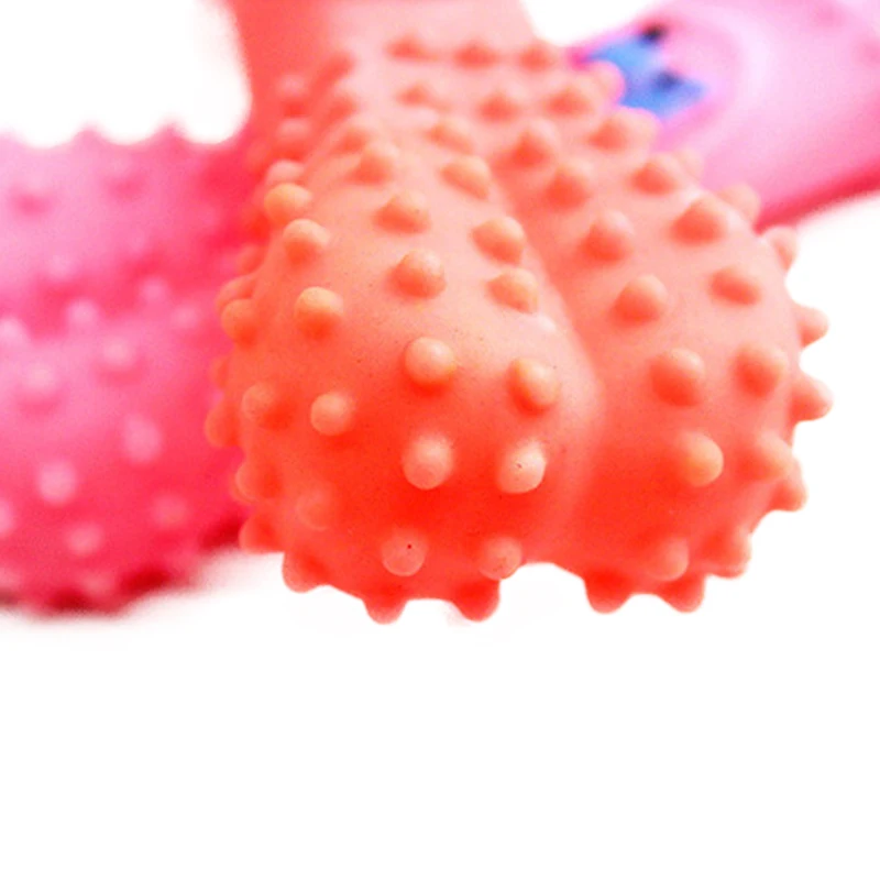 Игрушка для домашних животных интерактивная игрушка для собак в форме кости искусственная кость резиновая жевательная игрушка сжимающая пищалка для домашних животных игрушки для собак