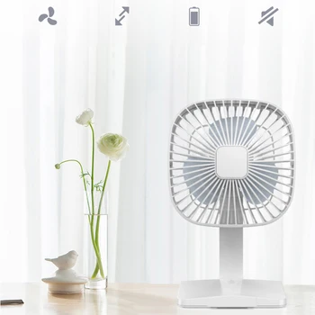 

Handheld Mini Fan Portable USB Chargeable Desktop 30 Degree Rotation 5V 0.8A Fold Fans Electric Portable Hold