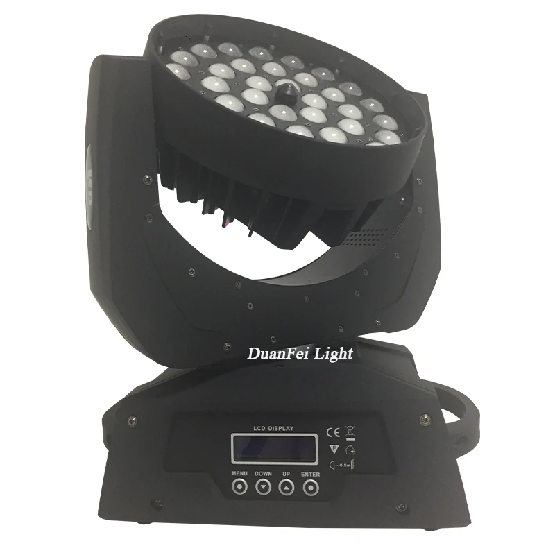 8 лотов сценическое освещение Rgbwa 36x15 Вт Dj движущаяся головка Lyre Led Zoom|Эффект