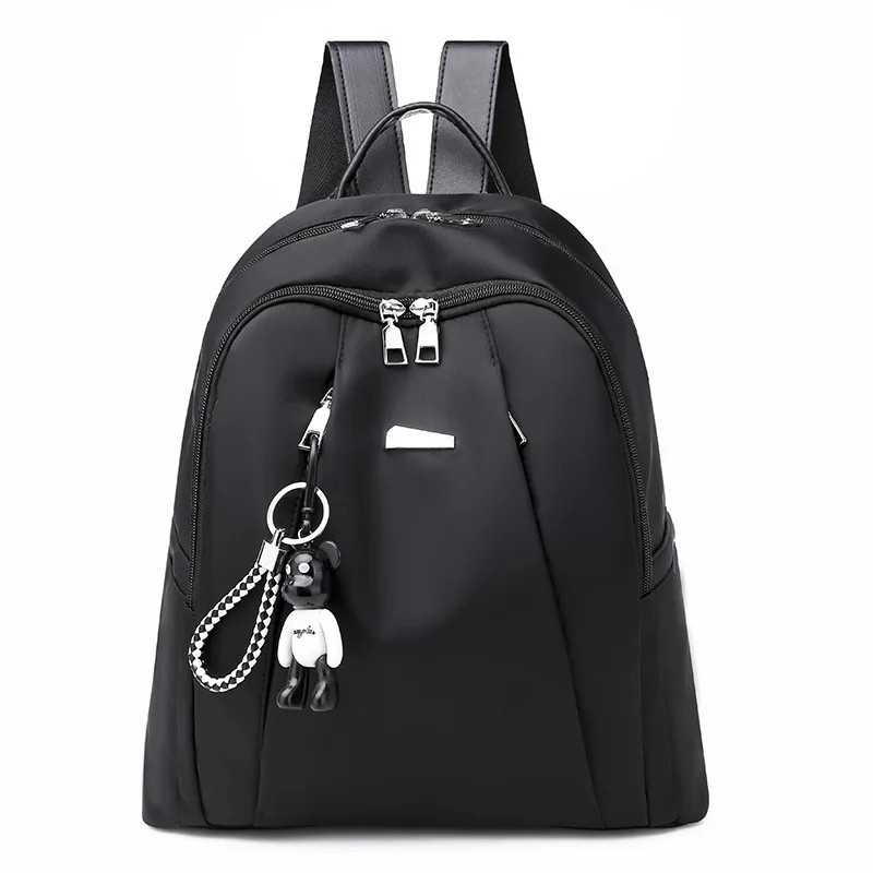 

Backpack Women's 2019 New Style Korean-style Nylon Waterproof Travel Bag Versitile Fashion College Style School Bag WOMEN'S Back