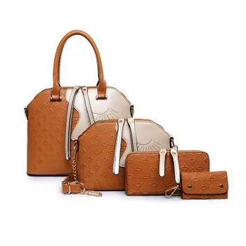 

2020 female bag euramerican fashion beauty picture 4 is embossed one shoulder is multi-purpose temperament with the bag