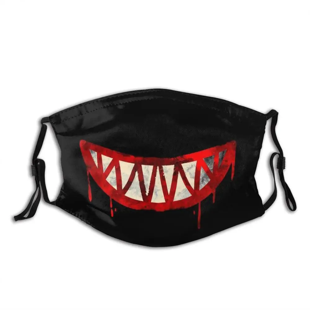 The Bloody Cheshire Cat Diy маска для лица взрослых детей шеллз арт Чеширский кот забавное