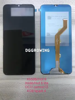 

10 PCS/Lot Display For Infinix Hot 8 X650 Full LCD Digitizer Touch Screen Assembly Parts For Infinix Hot 8 X650C X650 X650b