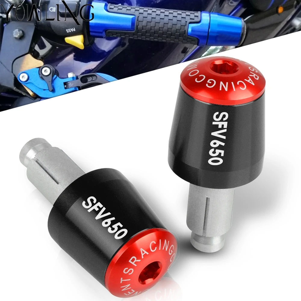 Рукоятка заканчивается захваты для SUZUKI SFV650 1999- 2000 2001 2002 2003 7/" 22 мм на руль мотоцикла или противовес Plug слайдер