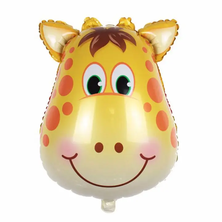 Balloons 1pcs 10 шт счастливый ребенок душ Джунгли животных Тема Пригласительные открытки на день рождения для мальчиков Детские сувениры украшения вечерние принадлежности для мероприятий 14*11 см - Цвет: Balloons 1pcs