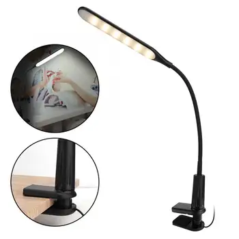 

Uv Led Lamp LED USB Eye-Caring Nail Art Desk Table Lamp Clip-On Lamp for Reading Manicure Nail Lamps Light