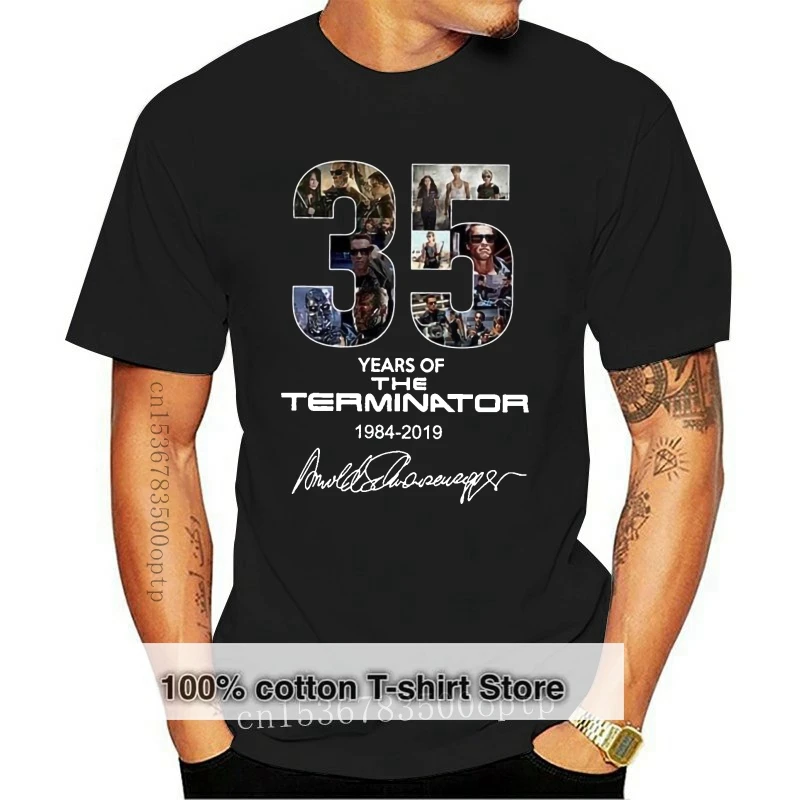 NEW ! 35 Years Terminator 1984-2019 T-Shirt 