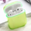 02 Ударопрочный наушник чехол для Airpods 1 2 Красочный прозрачный чехол для телефона Пряжка для Apple Airpods 1 2 жесткий зарядный отверстие коробка - Цвет: 02