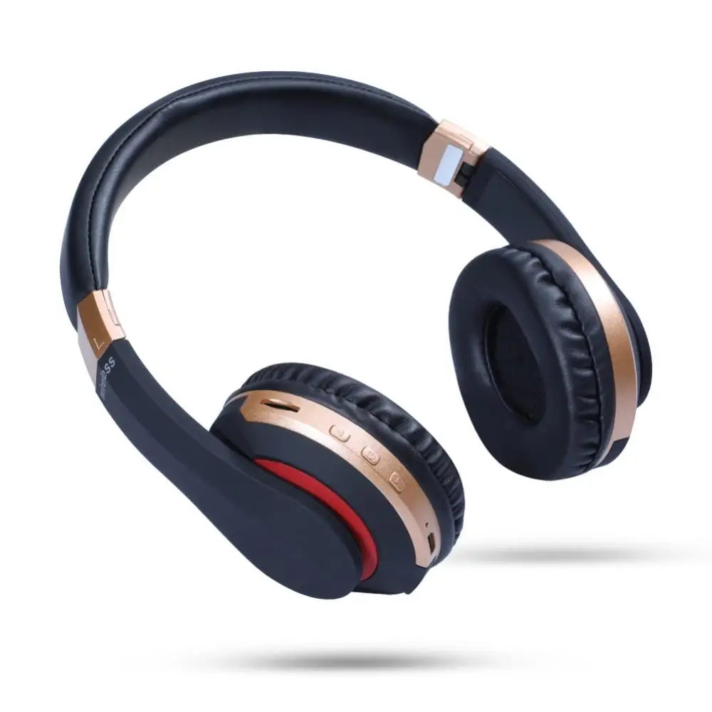 Беспроводные наушники, Bluetooth, музыкальная гарнитура, стерео, складные, спортивные наушники с микрофоном, игровые, usb, зарядка для компьютера