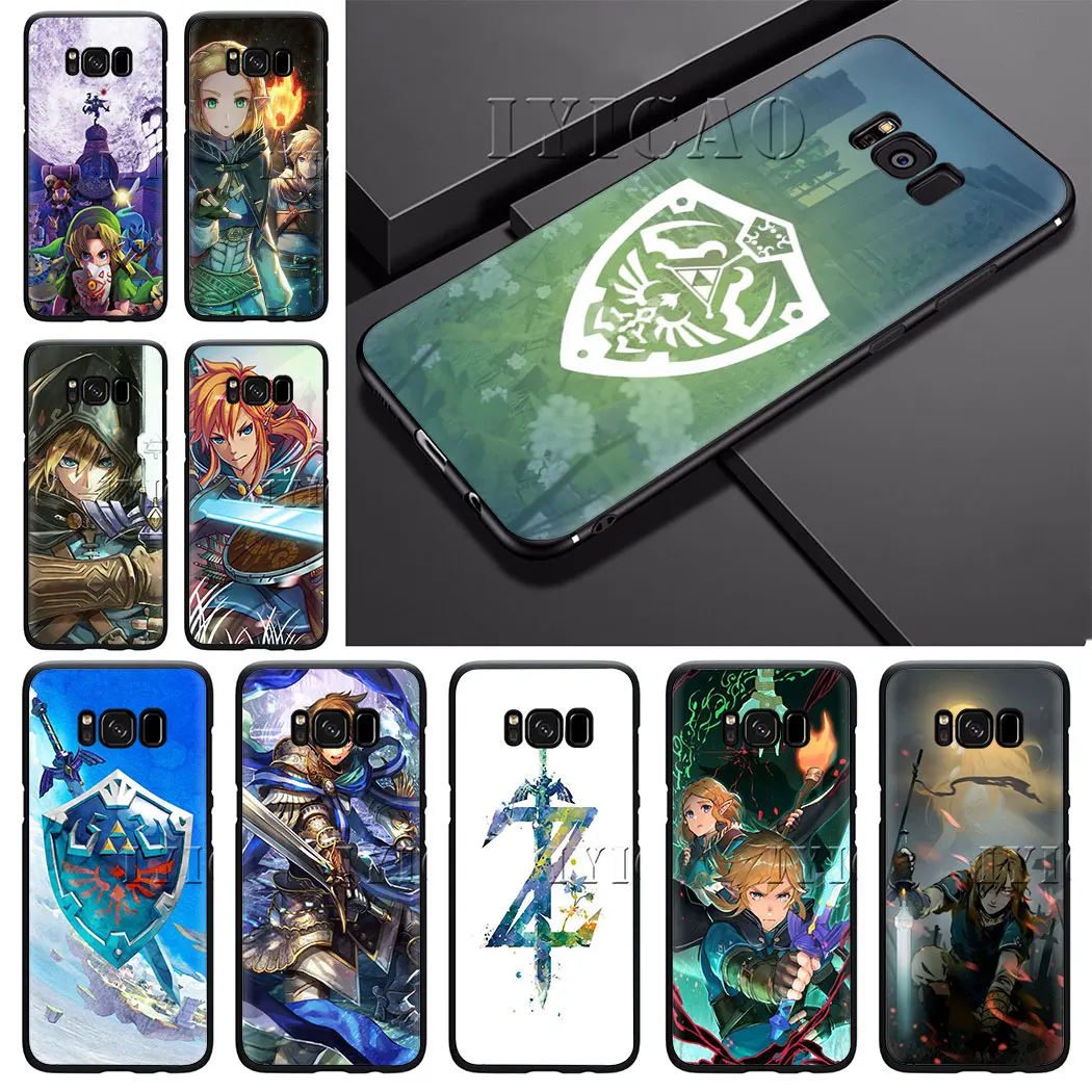 IYICAO легенда о Зельде Мягкий силиконовый чехол для samsung S6 S7 S8 Edge S9 S10 Plus S10e телефона |