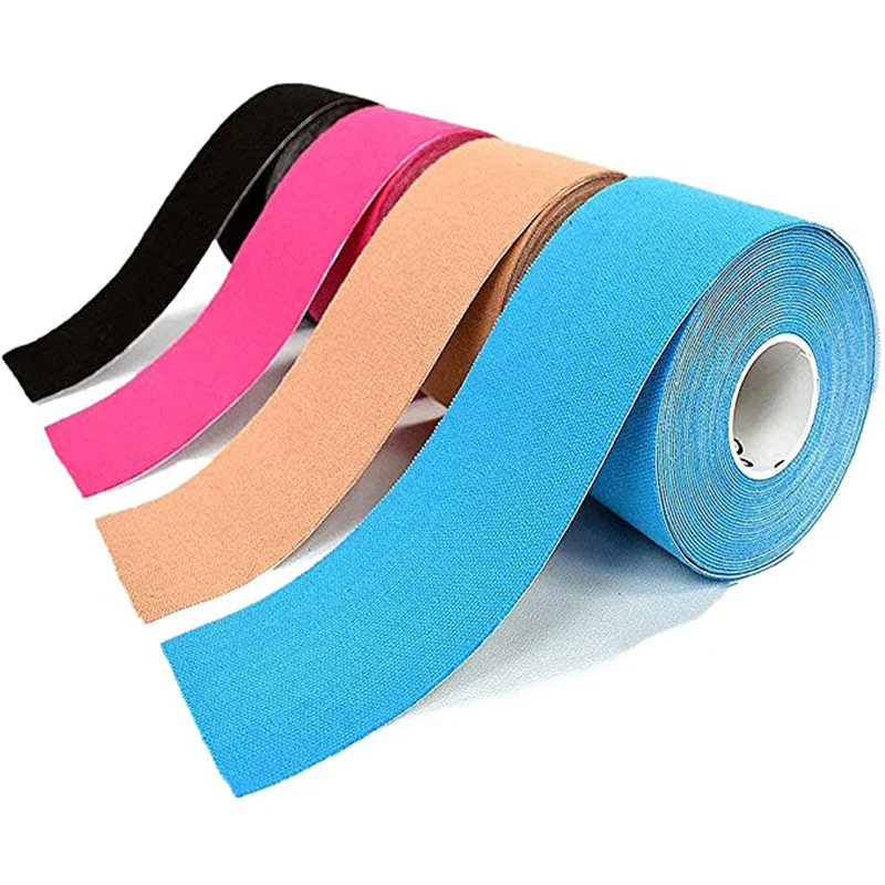 

5M Kinesiology Tape Athletic Recovery Elastic Tape Kneepad Muscle Pain Relief Knee Pad Support Gym Fitness Running Tenni Bandage