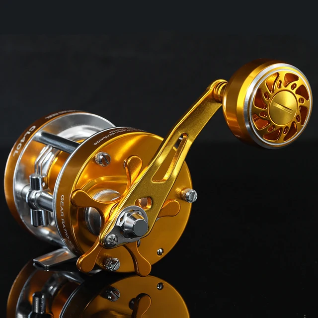 BC500 Full Metal 6 + 1 axis Cast Drum Wheel ,Boat Fishing Reel, Fishing  Wheel left / right - AliExpress