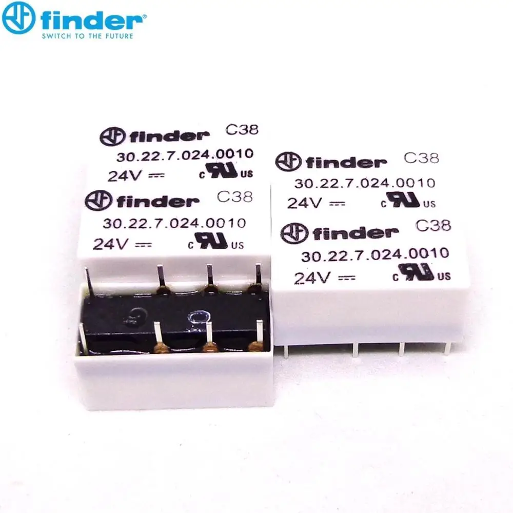 Абсолютно и видоискатель 30.22.7.024.0010 24VDC finder реле