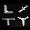 10PCS 4mm Aquarium Airline Tubing Connectors Plastic Inline Valve  Hoses Joints Tee/Cross/Elbow/Y Shaped Air Pump Accessories 1