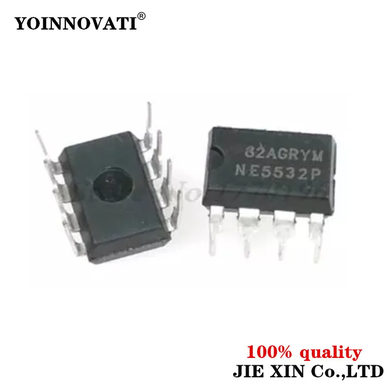 20 шт./лот NE5532 NE5532P 5532 DIP8 IC лучшее качество | Электронные компоненты и