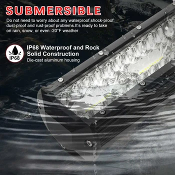 

Parts LED Light Bar Accessories 21600LM Replacement Off Road SUV Driving